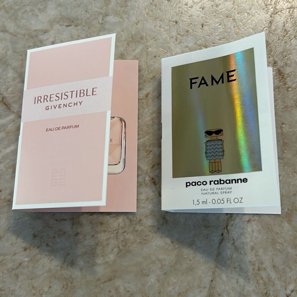 2 French Perfume Travel Sizes